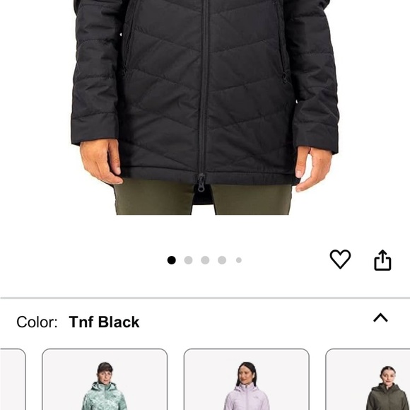 New w/o tags The North Face women’s S parka in black - - Picture 3 of 4